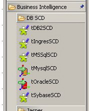 Talend SCD components